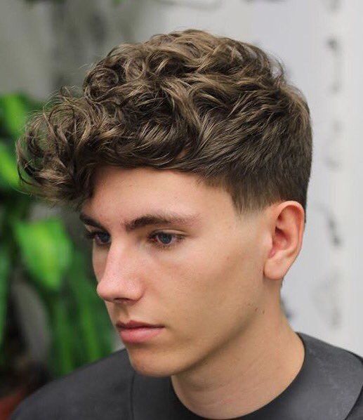 Cabelo com online franja masculino 2018